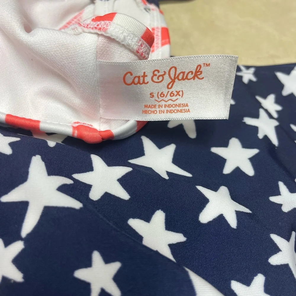 Stars & stripes 2 pc bathing suit